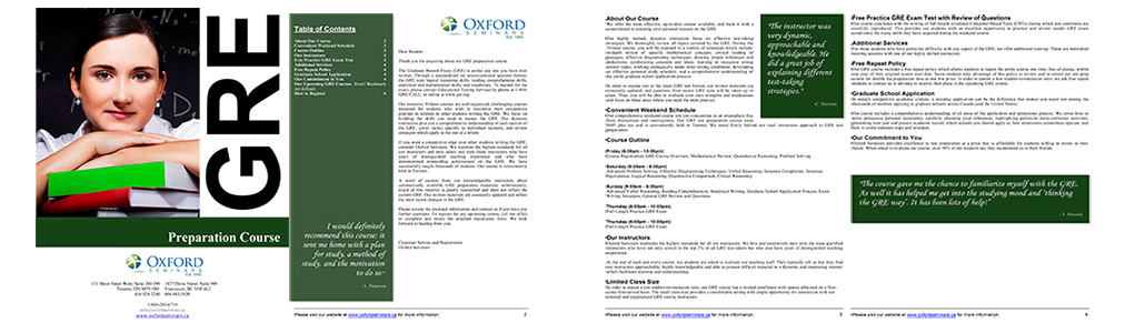Course Guide Sample Pages